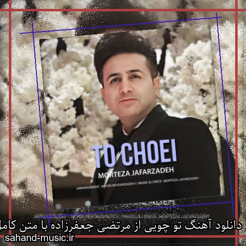 دانلود آهنگ تو چویی از مرتضی جعفرزاده با متن کامل