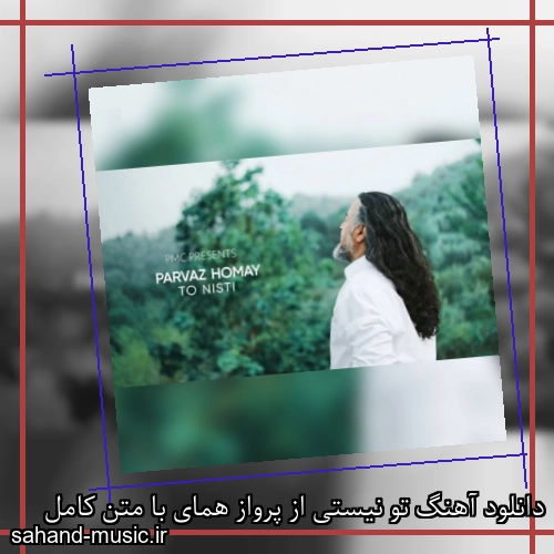 دانلود آهنگ تو نیستی از پرواز همای با متن کامل
