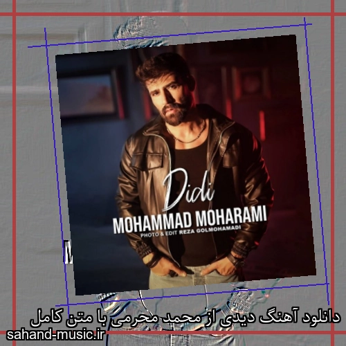 دانلود آهنگ دیدی از محمد محرمی با متن کامل