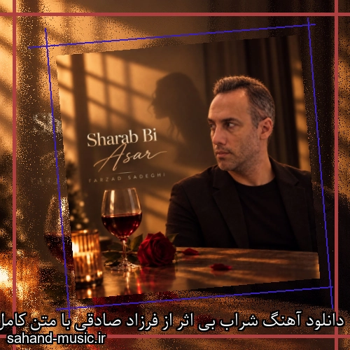 دانلود آهنگ شراب بی اثر از فرزاد صادقی با متن کامل